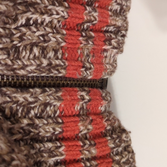 Men's University Zip up Sweater - Picture 3 of 6